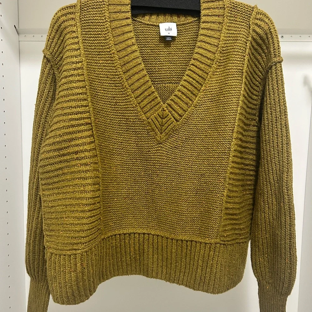 Cabi Monroe Pullover Sweater - size medium - Picture 3 of 5